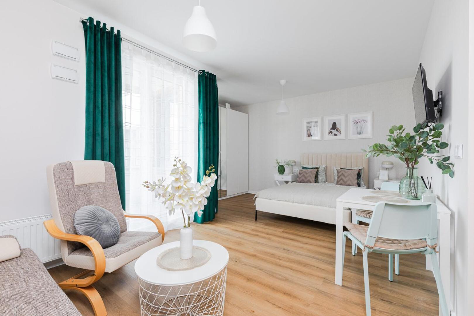 Superapart Wilenska Studio Z Parkingiem Varsovia Habitación foto