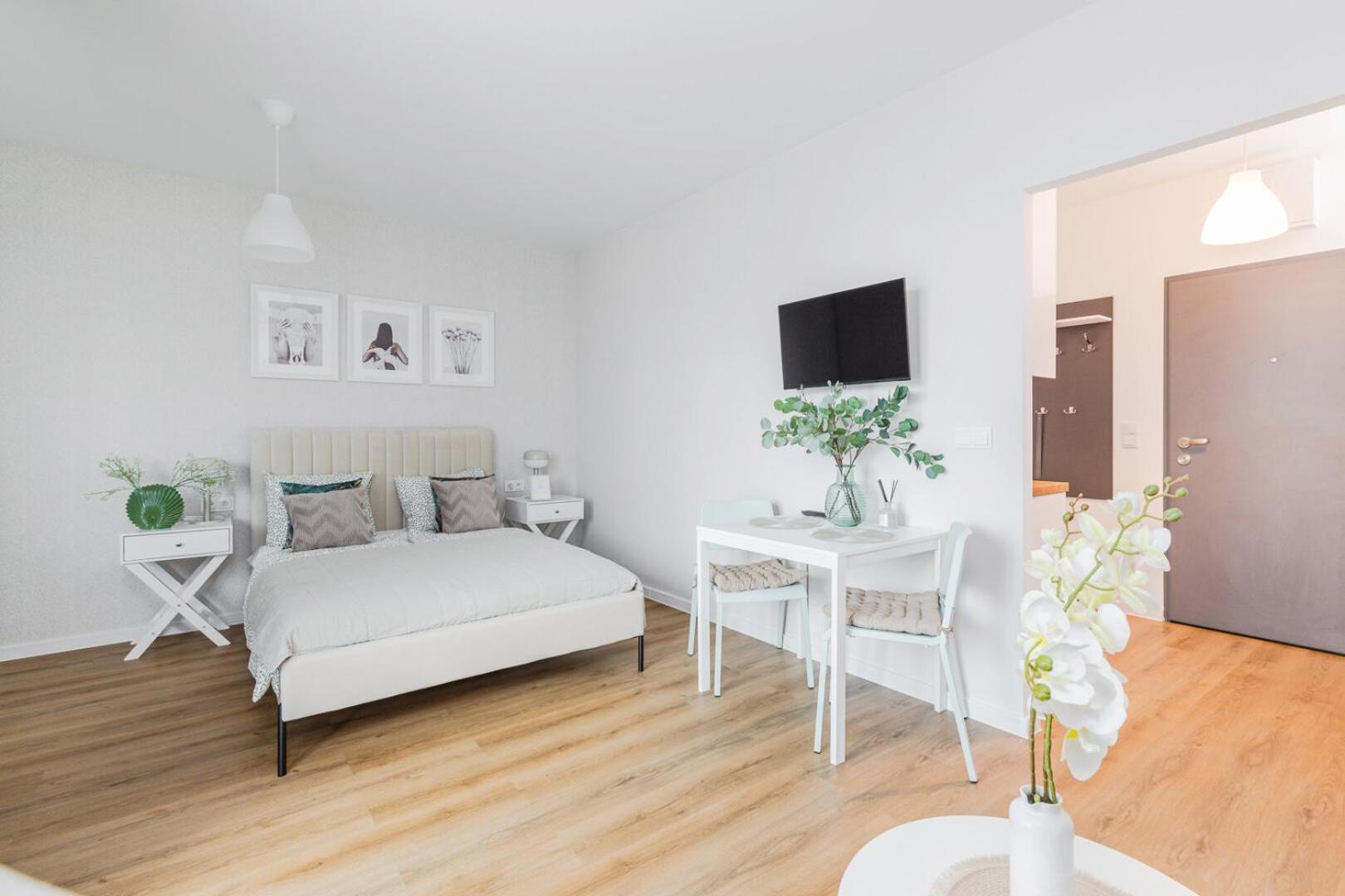 Superapart Wilenska Studio Z Parkingiem Varsovia Habitación foto