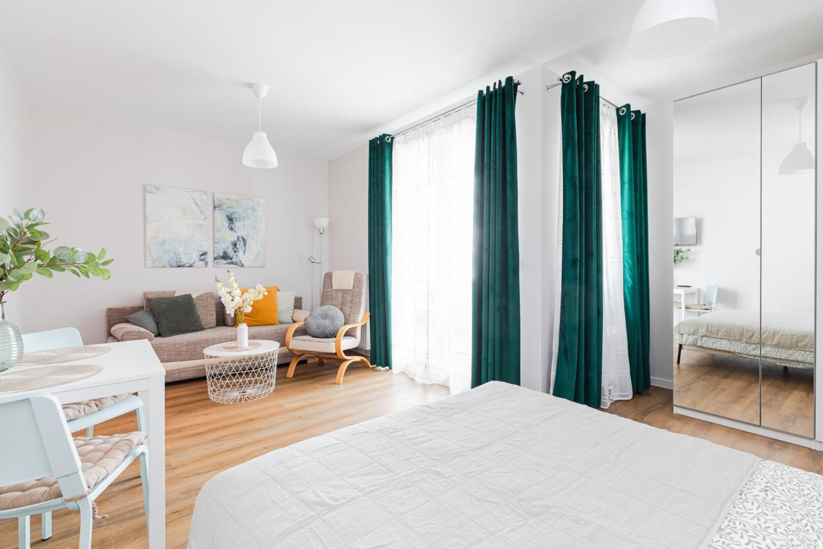 Superapart Wilenska Studio Z Parkingiem Varsovia Habitación foto